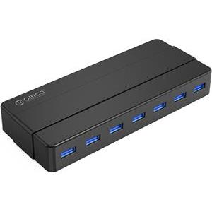 Orico high speed 7-portni USB hub, hot-swap/plug and play, USB3.0 sa vanjskim napajanjem 