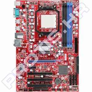 Matična ploča sAM3 MSI 770-C45 , 4*DDR3, VGA, PCI-E 2.0
