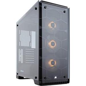 CORSAIR Crystal Series 570X RGB Mirror Black Tempered Glass, Premium ATX Mid Tower Case, CC-9011126-WW