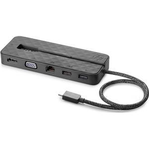 HP USB-C Mini Dock, USB 3.0 (3.1 Gen 1), crna (1PM64AA)