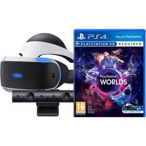 PlayStation VR + VR Worlds VCH +Camera v2 + Demo Disc
