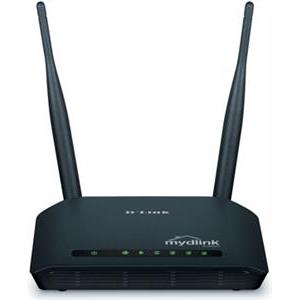 ADSL router D-LINK DIR-605L, Cloud router, 4-port switch, 300Mbps, bežični