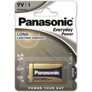 Baterija Panasonic 6LR61EPS/1BP Everyday Power 9V (6F22)