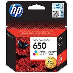 HP tinta No. 650, tri color, CZ102EA 