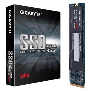 SSD Gigabyte 256GB, M.2 2280, NVMe 1.3 PCI-Express 3.0 x2, TLC, 1200MBs/800MBs, Retail, GP-GSM2NE8256GNTD