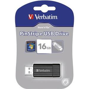 USB memorija 16 GB Verbatim Store'n'Go PinStripe USB 2.0