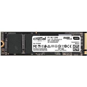 SSD Crucial P1 500GB 3D NAND NVMe PCIe M.2 SSD, CT500P1SSD8