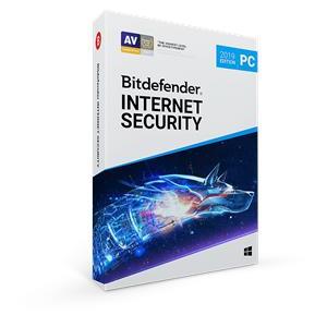 BITDEFENDER Internet Security 2019, godišnja pretplata za 1 korisnika, retail