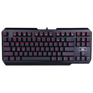 Tipkovnica Redragon Usas K553, Red LED, mehanička, USB, US layout, crna