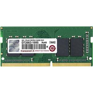 Memorija za prijenosno računalo Transcend 8 GB 2666Mhz DDR4, SO-DIMM, JetRAM 1Rx8 1Gx8 CL19 1.2V, JM2666HSB-8G, DRAM