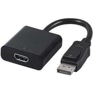 Gembird DisplayPort to HDMI adapter cable, black