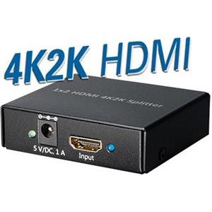 Transmedia 4K2K 2-way HDMI Splitter