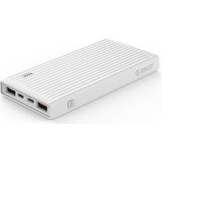 Orico punjač Powerbank 20000mAh, 2× USB-A, 1× Type-C, 1× Micro B, bijeli (ORICO K20000-WH)