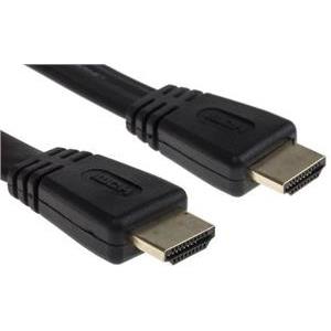 NaviaTec 1.4 HDMI to HDMI Slim Plugs Kabel 3m, gold plugs