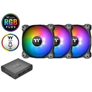 Hladnjak za kućište Thermaltake Pure Plus 12 RGB (3 komada + HUB)