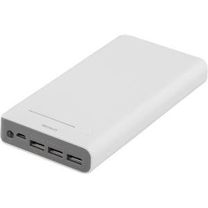 Powerbank Deltaco PB-815, 16.000 mAh, 3 x USB (3A) bijeli