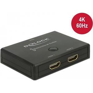 KVM switch DELOCK, HDMI 2-1, 4K 60Hz