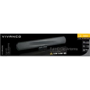 Antena Vivanco Full HD, unutarnja, ravni dizajn, LTE Filter