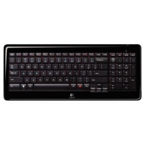 Tipkovnica Logitech Wireless Keyboard K340, USB, Crna