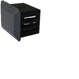 Opt. blenda za LC duplex/SC simplex/E2000 simplex adapter, crna