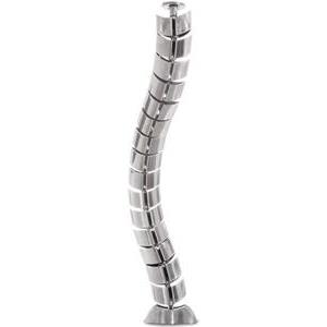Kab. spirala 45x75x720 mm, za stol, srebrna