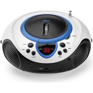 Prijenosni radio s CD-om/USB LENCO SCD-38 USB Blue