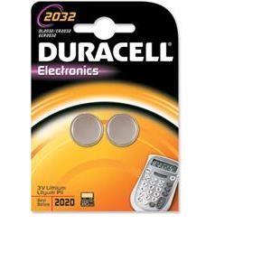 Baterija litijeva DL 2032, Duracell - 2 komada !!