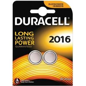 Baterija litijeva DL 2016, Duracell - 2 komada !!