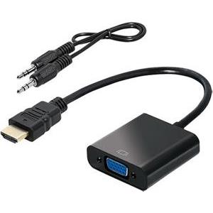 Transmedia HDMI signal to VGA video signal converter