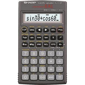 Kalkulator tehnički 11+2mjesta 160 funkcija Sharp EL-510R