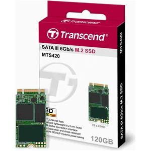 SSD Transcend 120GB, M.2 2242 42mm SSD, SATA3, TLC, TS120GMTS420S