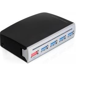 USB HUB 3.0 4 port, 1 port USB power int./ext. DELOCK 61898