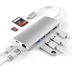 Satechi Aluminum Multi-Port Adapter 4K V2 Silver