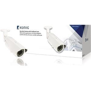 Nadzorna kamera BULLET, KONIG SAS-CAM2110, bijela