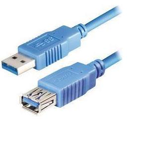 Transmedia USB 3.0 type A plug - USB type A jack 5m