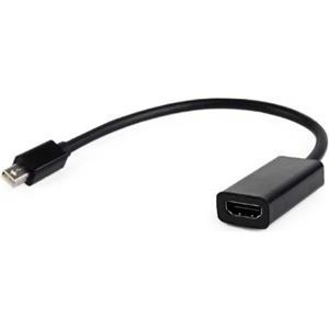 Gembird Mini DisplayPort to HDMI adapter cable, black