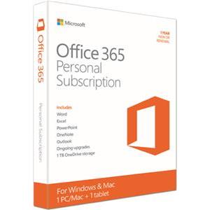 Office 365 Pers Eng subs 1YR medialess P2 QQ2-00790