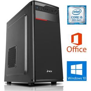 Stolno računalo ProPC i513W Office Intel Core i5-8400 2.80 GHz, 8 GB DDR4, 240 GB SSD + 1 TB HDD, Intel® UHD Graphics 630, Midi Tower DVD±RW, Office 2016, Windows 10 Pro
