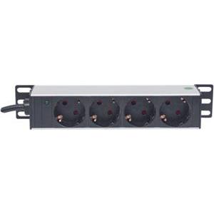 NaviaTec 10” 4x Schuko Power Distribution Unit 1U