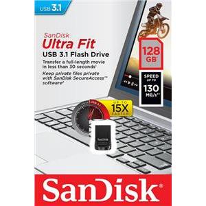 USB memorija 128 GB SanDisk Ultra Fit USB 3.1, SDCZ430-128G-G46