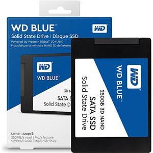 SSD WD Blue 250 GB, SATA III, 2.5