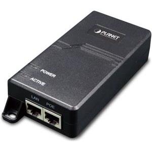 Planet Single Port Ultra POE Injector (60 Watts) w internal power End-Span Mid-Span