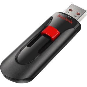 USB memorija Sandisk 128 GB Cruzer Glide USB 2.0 crno-crveni memory stick