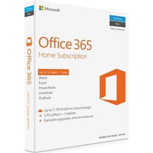 Microsoft Office 365 Home FPP - engleski 6GQ-00949