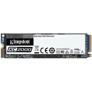 SSD Kingston KC2000 NVMe 1000GB,R3000/W2200, M.2 2280, SKC2000M8/1000G