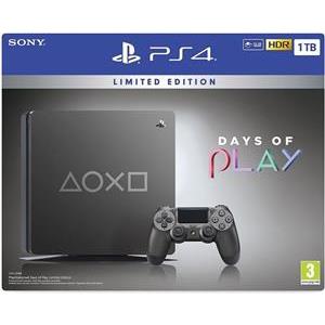 Igraća konzola SONY PlayStation 4, 1000GB, Days of Play Steel Black Special Edition