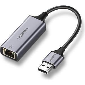 Ugreen USB 3.0 Gigabitni mrežni adapter mrežne kartice siva