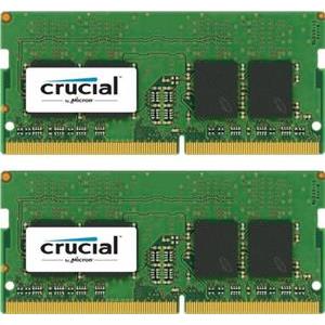 Memorija za prijenosno računalo Crucial 32GB KIT (16GBx2) 2400 DDR4 1.2V CL17 SODIMM, CT2K16G4SFD824A