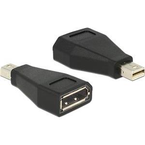 Adapter DELOCK, mini DisplayPort (M) na DisplayPort (Ž)