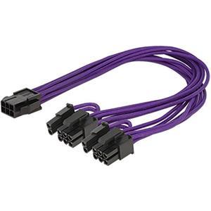 Kabel DELOCK, PCI Express 6-pin (Ž) na 2x 8-pin (M) naponski, interni